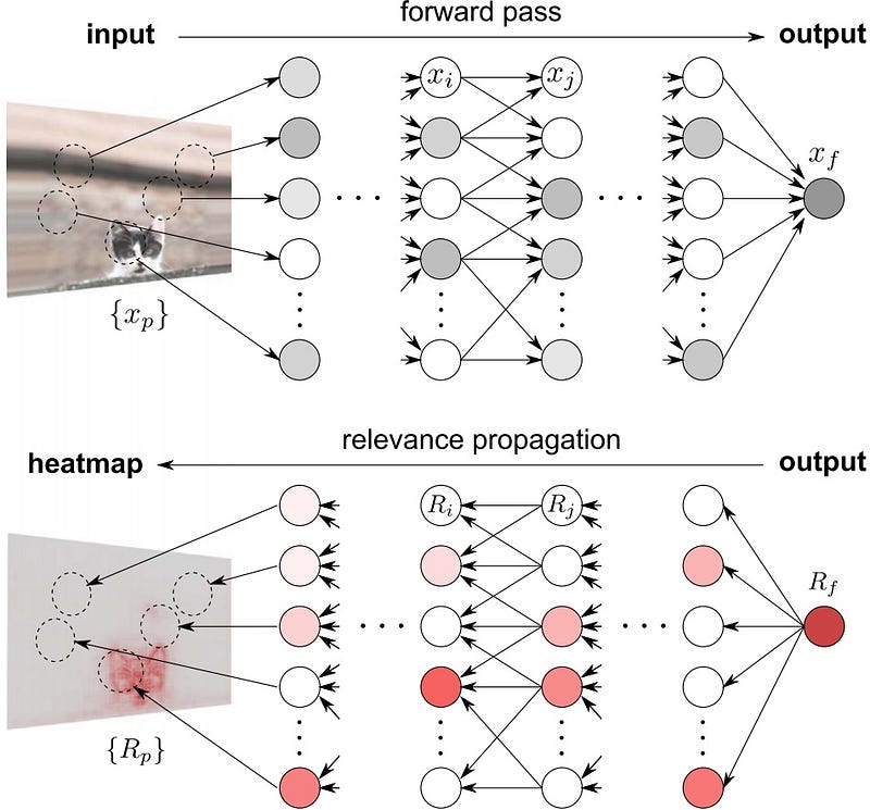 Layer-wise Relevance Propagation method