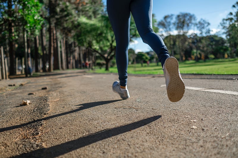 Runners engaging in mobility training