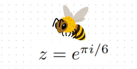 Bee's movement illustration