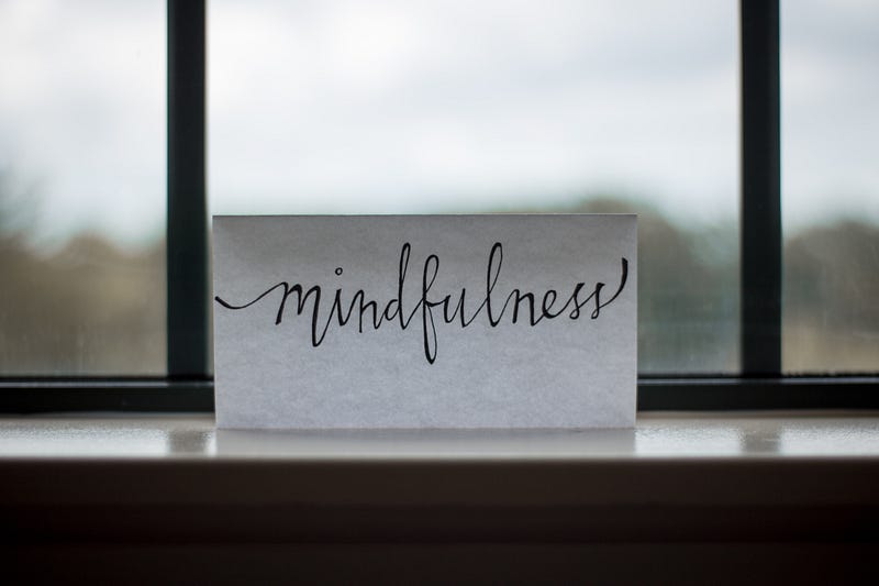 Mindfulness meditation practice