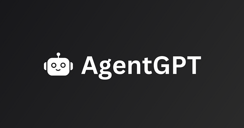 AgentGPT user interface