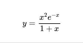 Function for Derivative Calculation