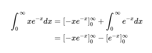 Integral Function for Positive Values