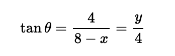 Area equations for triangles.