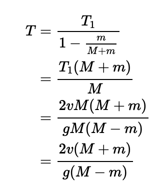 Geometric series sum representation