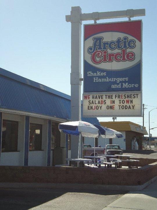 The Arctic Circle Drive-In