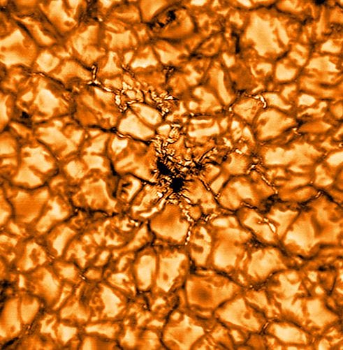 Detailed images of solar granules