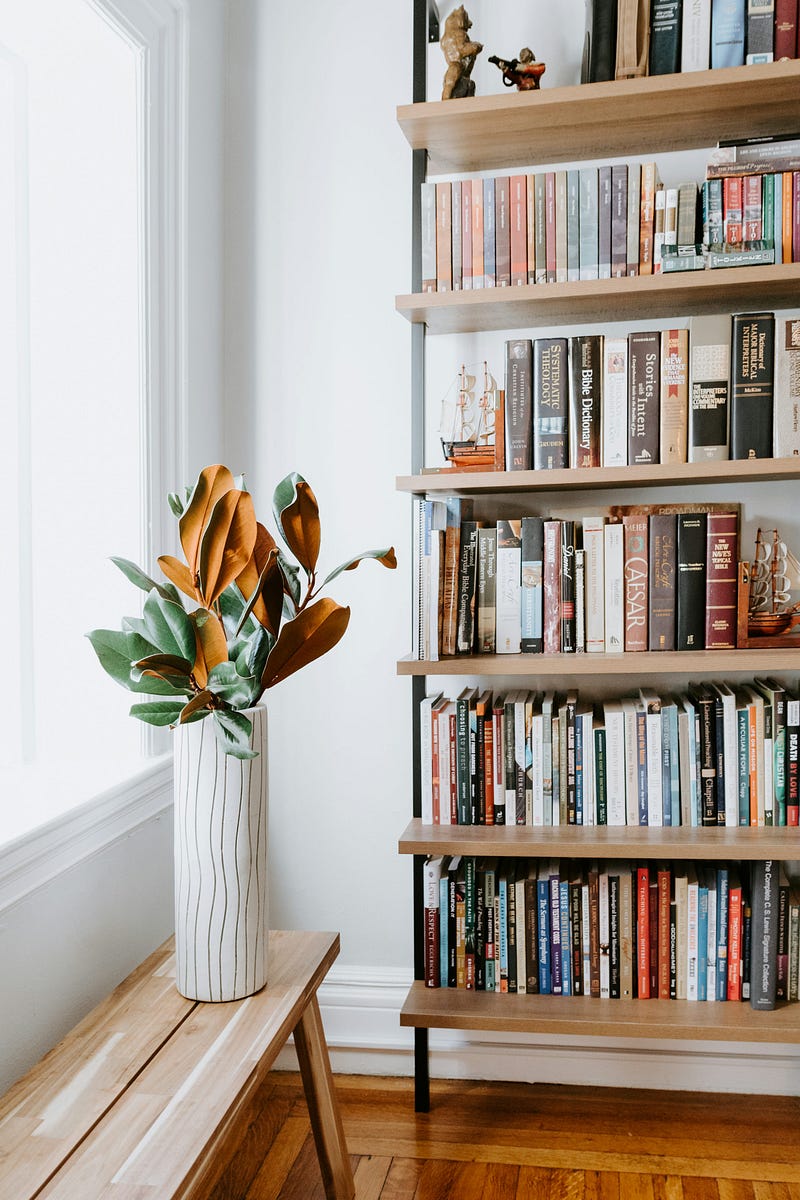 Nostalgic library visit