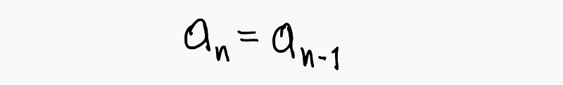 Recursive description of the sequence.