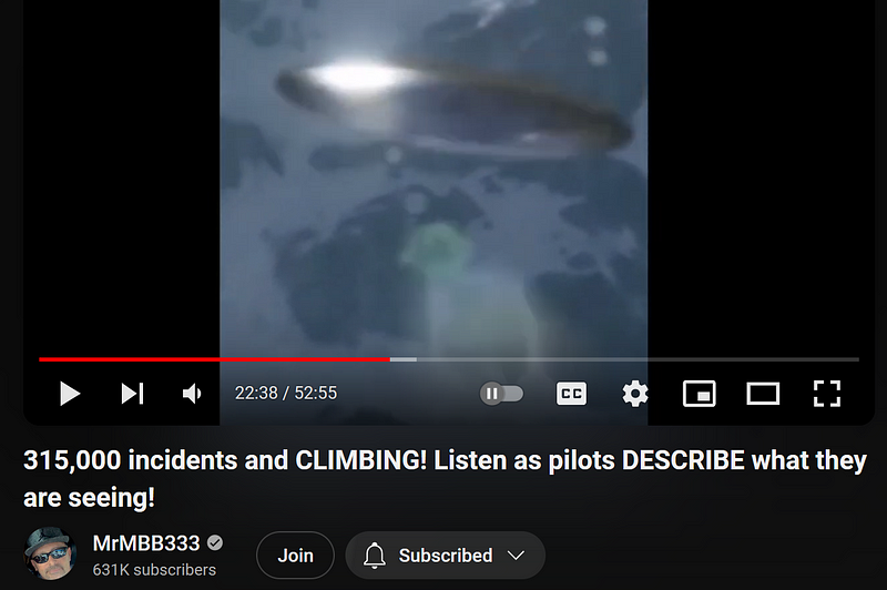 Pilots recount their UFO sightings.